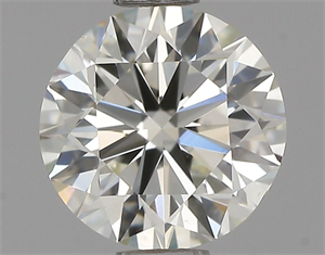 Picture of Natural Diamond 0.90 Carats, Round with Very Good Cut, J Color, VS1 Clarity and Certified by IGI