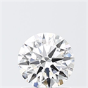 Lab Grown Diamond 1.02 Carats, Round with Ideal Cut, D Color, VS1 Clarity and Certified by IGI