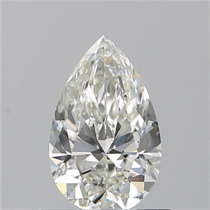 Picture of Natural Diamond 0.77 Carats, Pear with  Cut, I Color, VS1 Clarity and Certified by GIA