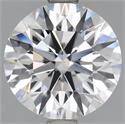 Del inventario de diamantes de laboratorio, 2.14 quilates, Redondo , Color F, claridad VVS2 y certificado IGI