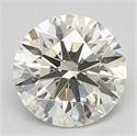 Natural Diamond 0.70 Carats, Round with Excellent Cut, L Color, VS2 Clarity and Certified by GIA