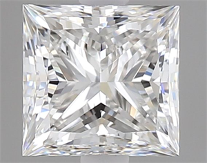 Foto Diamante Natural 1.01 quilates, Princesa , Color F, claridad VS1 y certificado GIA de