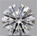 Del inventario de diamantes de laboratorio, 1.45 quilates, Redondo , Color D, claridad VVS1 y certificado IGI