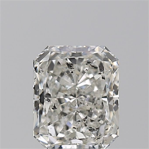 Foto Diamante Natural 2.54 quilates, Radiante , Color H, claridad SI2 y certificado GIA de