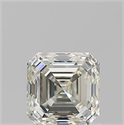 Diamante Natural 1.01 quilates, Asscher , Color K, claridad VVS1 y certificado GIA