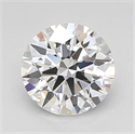 Del inventario de diamantes de laboratorio, 1.03 quilates, Redondo , Color E, claridad VVS1 y certificado IGI