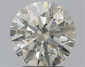 Foto Diamante Natural 1.70 quilates, Redondo , Color I, claridad SI2 y certificado GIA de