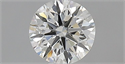 Natural Diamond 0.50 Carats, Round with Excellent Cut, G Color, VVS2 Clarity and Certified by IGI