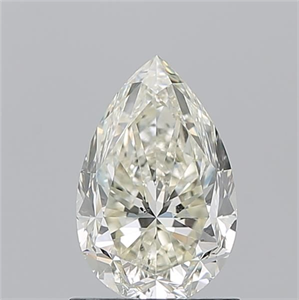 Foto Diamante Natural 1.21 quilates, De pera , Color L, claridad SI2 y certificado GIA de