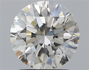 Foto Diamante Natural 2.01 quilates, Redondo , Color H, claridad SI2 y certificado GIA de