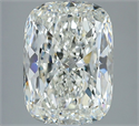 Natural Diamond 4.01 Carats, Cushion with  Cut, I Color, VVS2 Clarity and Certified by GIA