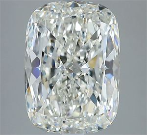 Picture of Natural Diamond 4.01 Carats, Cushion with  Cut, I Color, VVS2 Clarity and Certified by GIA