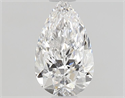Diamante Natural 0.50 quilates, De pera , Color D, claridad VS2 y certificado GIA