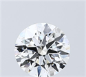 Lab Grown Diamond 2.03 Carats, Round with Ideal Cut, D Color, VVS1 Clarity and Certified by IGI