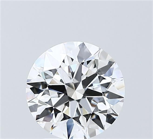 Picture of Lab Grown Diamond 2.03 Carats, Round with Ideal Cut, D Color, VVS1 Clarity and Certified by IGI