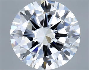 Picture of Lab Grown Diamond 10.00 Carats, Round with Very Good Cut, F Color, VS1 Clarity and Certified by IGI