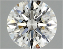 Diamante Natural 0.43 quilates, Redondo , Color H, claridad VVS2 y certificado GIA