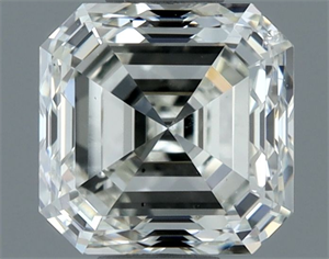 Picture of Natural Diamond 1.00 Carats, Asscher with  Cut, I Color, SI1 Clarity and Certified by IGI