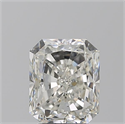 Natural Diamond 3.01 Carats, Radiant with  Cut, H Color, SI1 Clarity and Certified by GIA