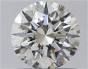 Natural Diamond 0.70 Carats, Round with Excellent Cut, I Color, SI1 Clarity and Certified by GIA