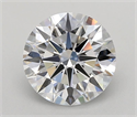 Del inventario de diamantes de laboratorio, 2.25 quilates, Redondo , Color D, claridad FL y certificado IGI