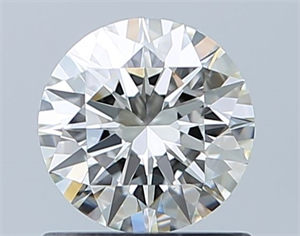 Picture of Natural Diamond 0.70 Carats, Round with Excellent Cut, H Color, VVS2 Clarity and Certified by IGI