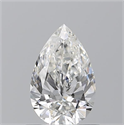 Natural Diamond 0.70 Carats, Pear with  Cut, G Color, VS1 Clarity and Certified by GIA