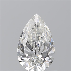 Picture of Natural Diamond 0.70 Carats, Pear with  Cut, G Color, VS1 Clarity and Certified by GIA