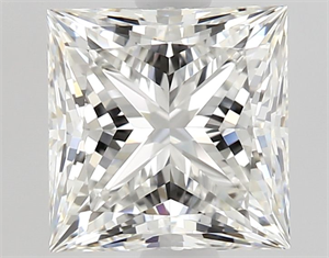 Picture of Natural Diamond 1.43 Carats, Princess with  Cut, G Color, VVS1 Clarity and Certified by GIA