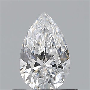 Picture of Natural Diamond 0.50 Carats, Pear with  Cut, D Color, VS1 Clarity and Certified by GIA