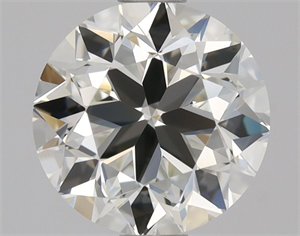 Picture of Natural Diamond 0.91 Carats, Round with Excellent Cut, J Color, IF Clarity and Certified by GIA