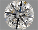 Natural Diamond 0.80 Carats, Round with Excellent Cut, G Color, SI2 Clarity and Certified by GIA
