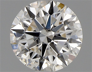 Picture of Natural Diamond 0.80 Carats, Round with Excellent Cut, G Color, SI2 Clarity and Certified by GIA