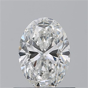 Picture of Natural Diamond 0.63 Carats, Oval with  Cut, F Color, VVS1 Clarity and Certified by GIA