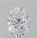 Natural Diamond 1.01 Carats, Oval with  Cut, D Color, VS1 Clarity and Certified by GIA