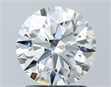 Diamante Natural 1.52 quilates, Redondo , Color G, claridad VVS2 y certificado HRD