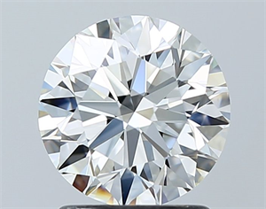 Foto Diamante Natural 1.52 quilates, Redondo , Color G, claridad VVS2 y certificado HRD de