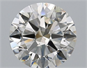 Diamante Natural 2.20 quilates, Redondo , Color J, claridad SI1 y certificado GIA