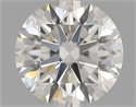 Natural Diamond 0.76 Carats, Round with Excellent Cut, I Color, VVS1 Clarity and Certified by GIA
