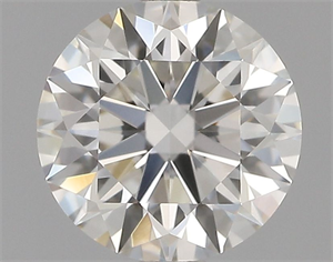 Picture of Natural Diamond 0.76 Carats, Round with Excellent Cut, I Color, VVS1 Clarity and Certified by GIA
