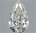 Natural Diamond 1.30 Carats, Pear with  Cut, J Color, VVS2 Clarity and Certified by GIA