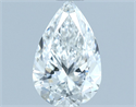 Diamante Natural 0.72 quilates, De pera , Color E, claridad SI1 y certificado IGI