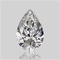 Natural Diamond 0.70 Carats, Pear with  Cut, G Color, VS1 Clarity and Certified by GIA