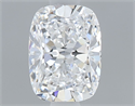 Natural Diamond 0.50 Carats, Cushion with  Cut, D Color, VS1 Clarity and Certified by GIA