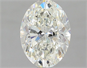 Natural Diamond 1.70 Carats, Oval with  Cut, H Color, SI2 Clarity and Certified by GIA