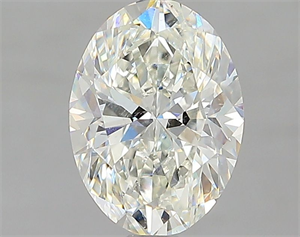 Picture of Natural Diamond 1.70 Carats, Oval with  Cut, H Color, SI2 Clarity and Certified by GIA