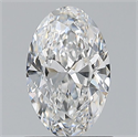 Diamante Natural 0.70 quilates, Ovalado , Color E, claridad VS1 y certificado GIA