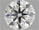Natural Diamond 0.90 Carats, Round with Very Good Cut, E Color, VS1 Clarity and Certified by IGI