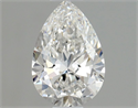Natural Diamond 0.47 Carats, Pear with  Cut, F Color, VS1 Clarity and Certified by GIA