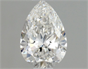 Natural Diamond 0.47 Carats, Pear with  Cut, F Color, VS1 Clarity and Certified by GIA